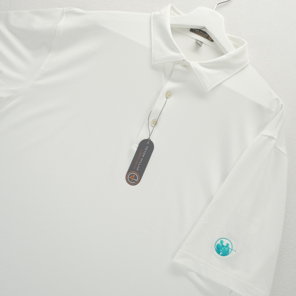 Peter Millar Summer Comfort Polo XL The Concessions Golf Club White MC0EK01S